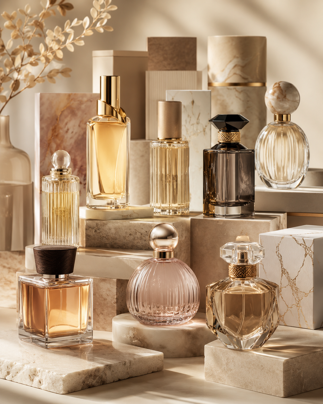 Curated fragrance collection